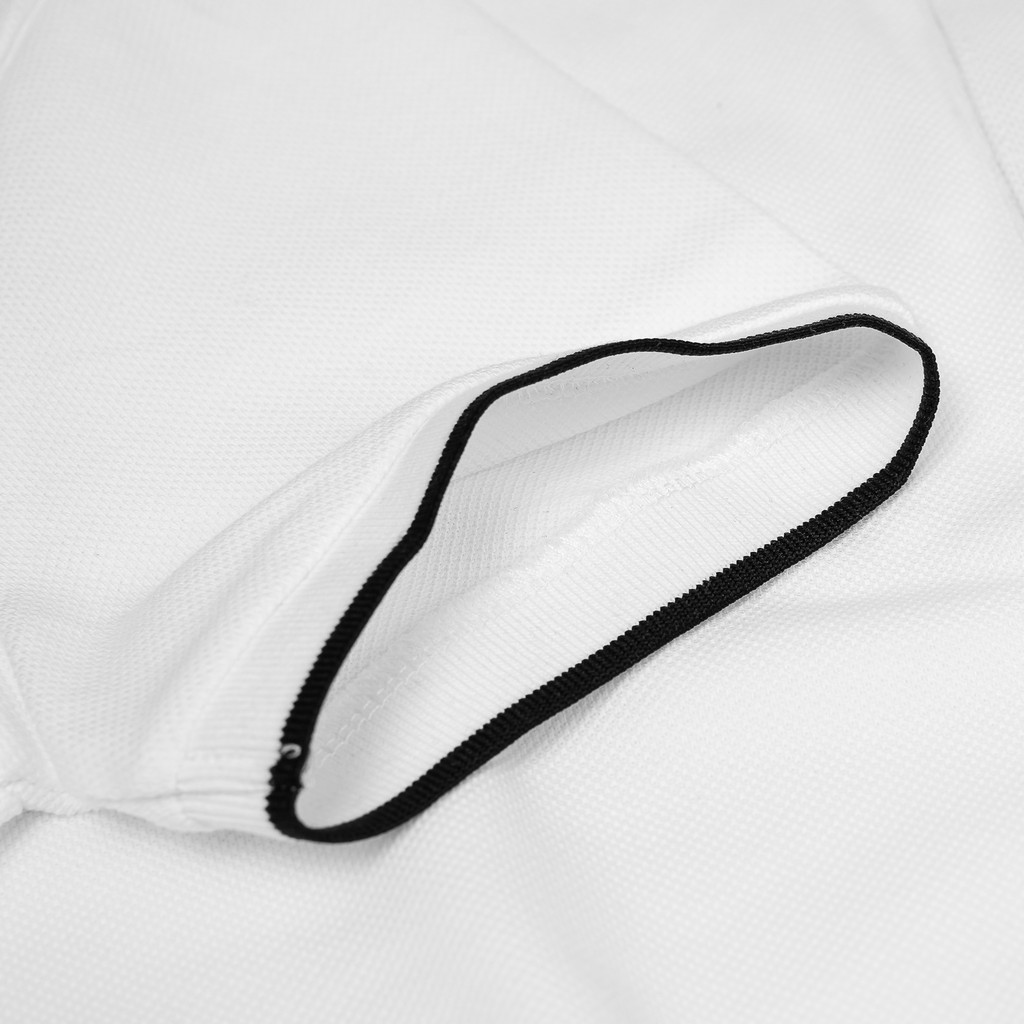 Áo phông nam có cổ Cotton 240gsm phiên bản Polo ComfortMax 1.0 phối đen dày dặn lịch sự thoải mái - thương hiệu MANWAY | BigBuy360 - bigbuy360.vn