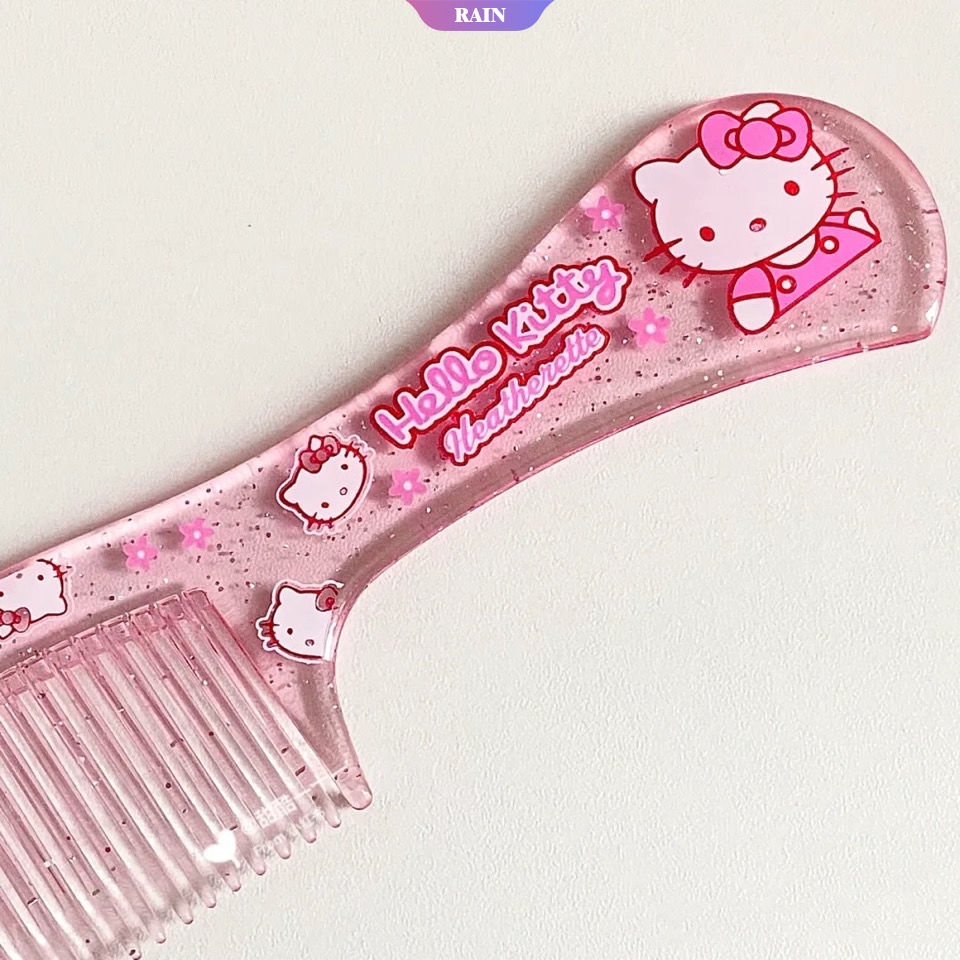 Sanrio Lược Chải Tóc Hình Hello Kitty Phong Cách Nhật Bản Đáng Yêu Cho Bé Gái