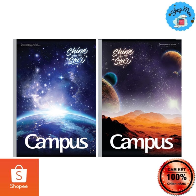 Vở kẻ ngang có chấm 120 trang Mode &amp; Kool CAMPUS Cưng xỉu