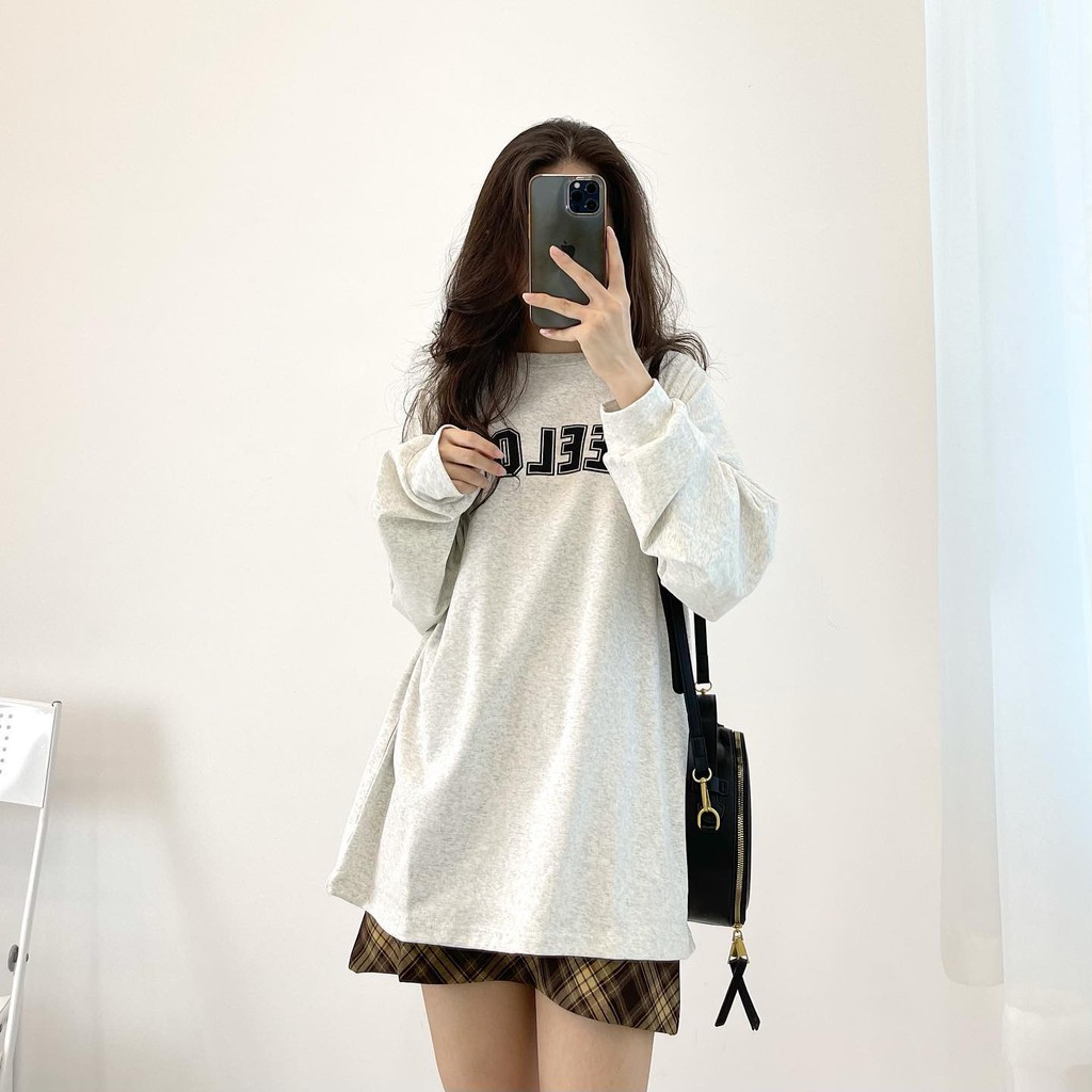 (FREESHIP) Áo thun dài tay MEELOW mới Miho house
