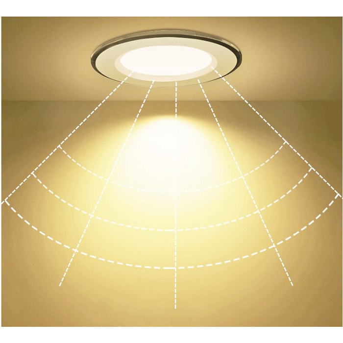 Đèn Led âm trần 18w ánh sáng vàng trung tính