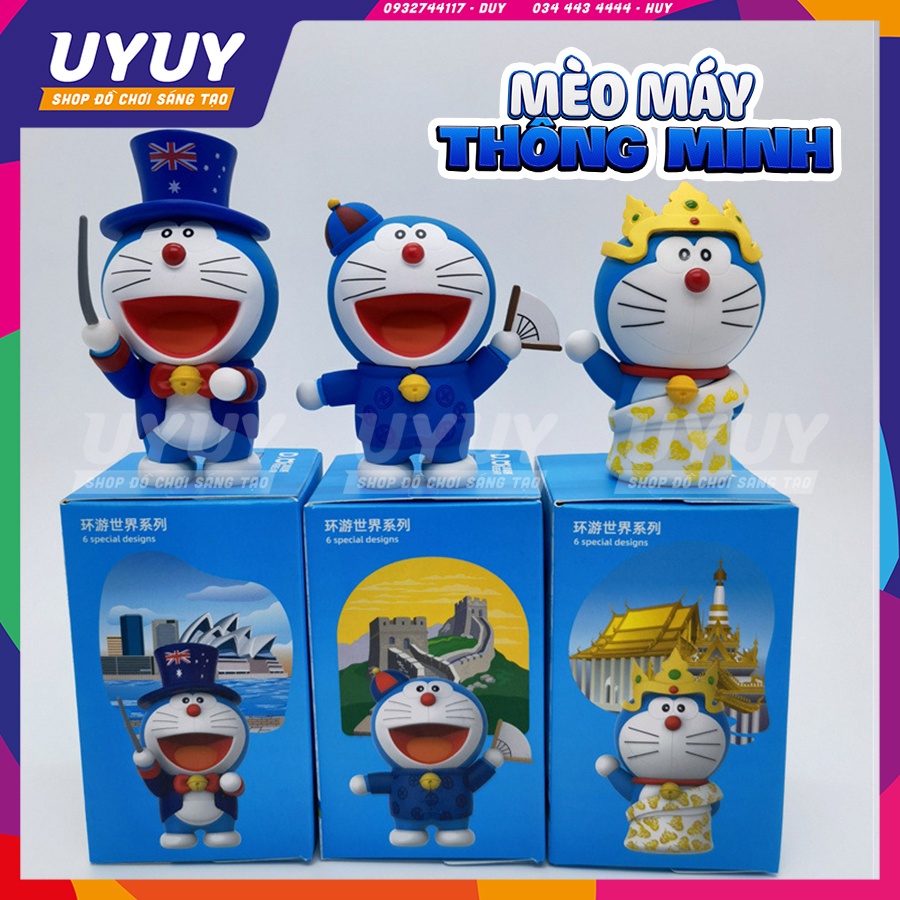 Bộ Mô Hình Doraemon, Mèo Máy Thông Minh Và Những Cuộc Phiêu Lưu Kỳ Thú