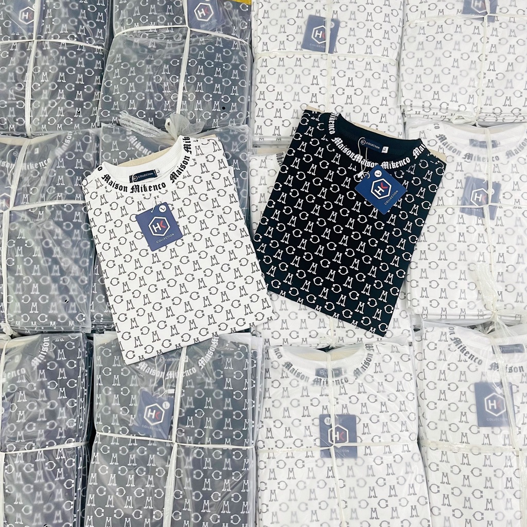 Áo Thun Nam Cổ Tròn MAISON MKC Vải Cotton Cao Cấp Siêu Mềm In FULL Độc Lạ Thời Trang Hot Trend Mới