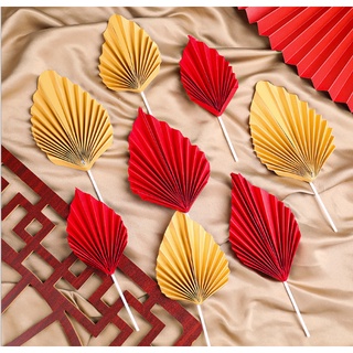 Set 5 phụ kiện tag gắn trang trí giỏ quà Tết - lẵng quà Tết độc đáo ấn tượng