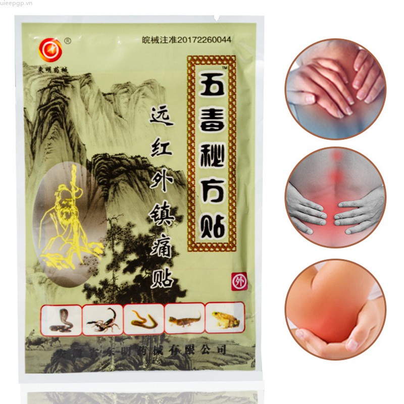 [Hàng mới về] 1/3/5 Túi miếng dán giảm đau cơ bắp tiện dụng