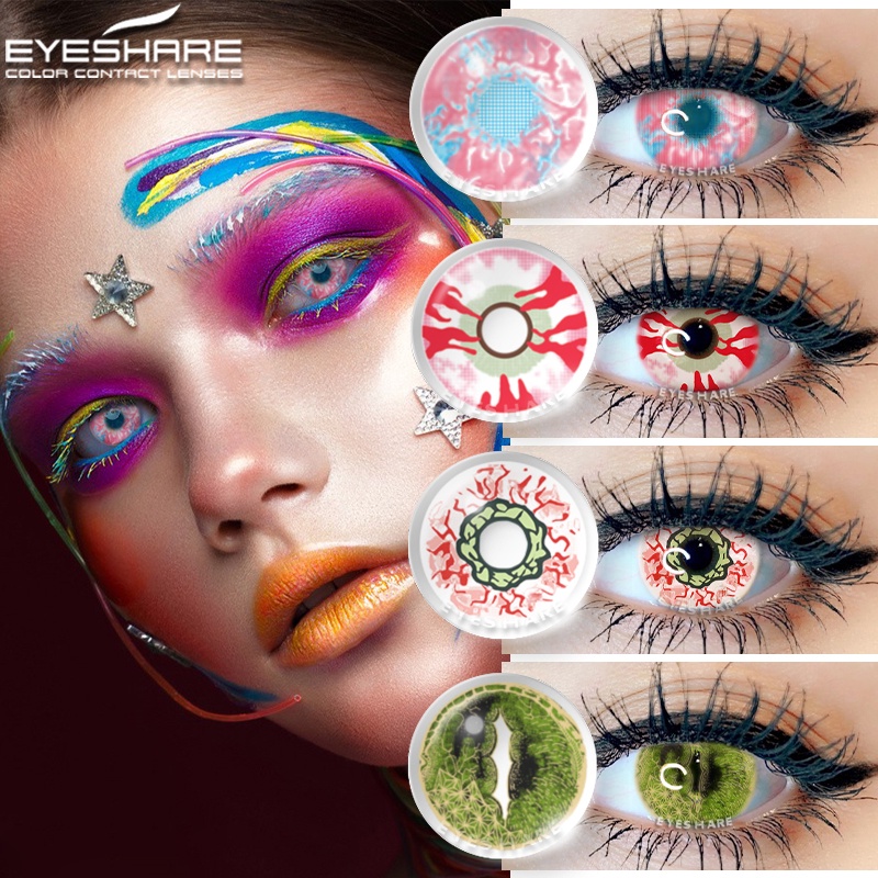 Kính áp tròng EYESHARE hóa trang nhân vật AMETHYST độc đáo