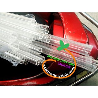 ỐNG NHỰA ACRYLIC 50cm CỨNG CHẾ IN OUT OD5,6,8,10,12,14,15,16,18,20,22,25,30mm