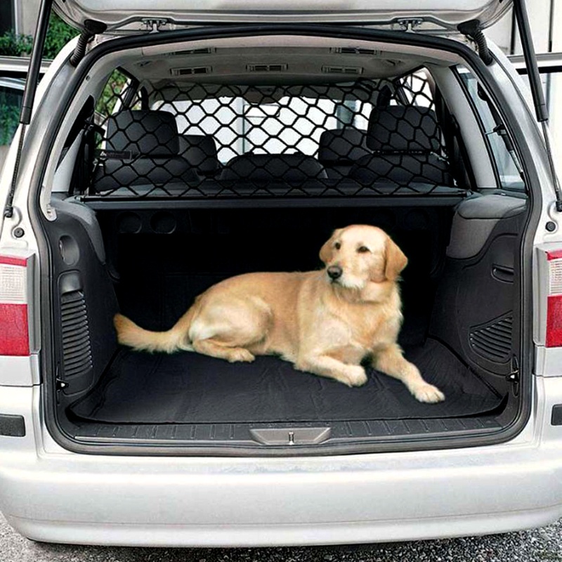 Tấm Chắn Lưới Chắn Xe Hơi SUVs Dễ Lắp Đặt An Toàn Cho Thú Cưng