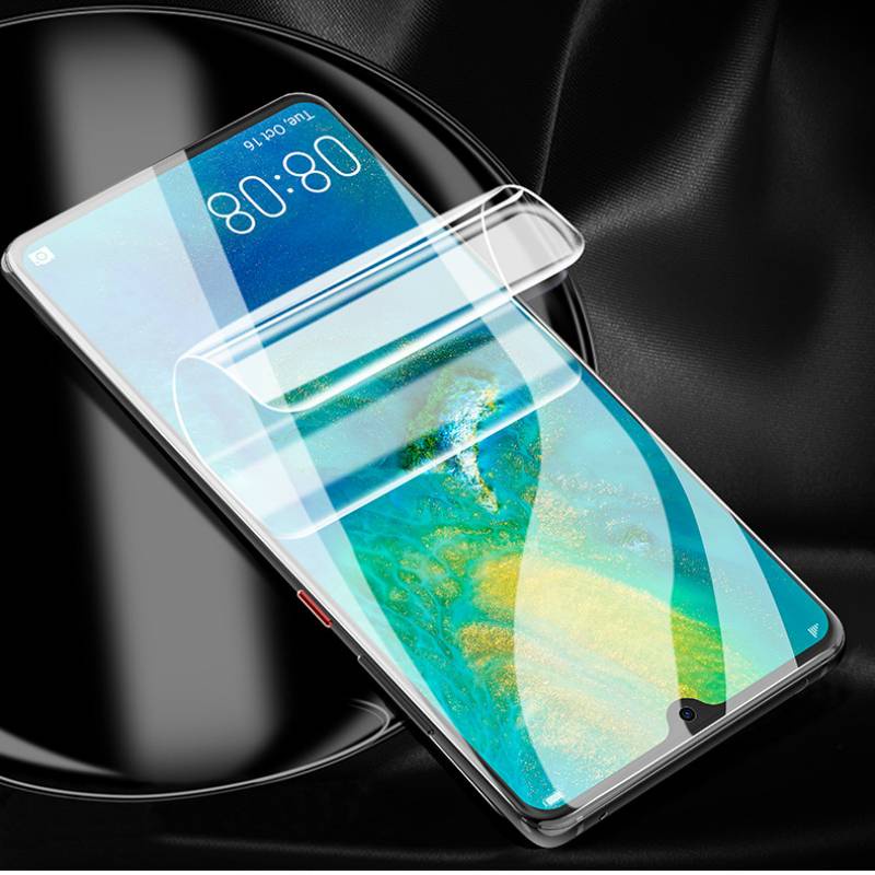 99D 2-1 Chiếc Hydrogel Cho Huawei P30 Pro P40 Nova 7i Bảo Vệ Màn Hình Cho Huawei Mate 20 Mate 30Pro 