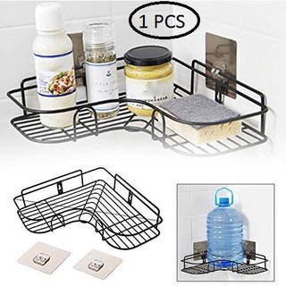 Kệ Góc Inox Nhà Tắm Dán Tường Siêu Chắc, không khoan tường. Tặng kèm miếng dán