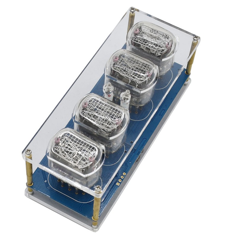 Bộ Đồng Hồ Kỹ Thuật Số In12 In-12 Nixie Pcba Tự Lắp Ráp