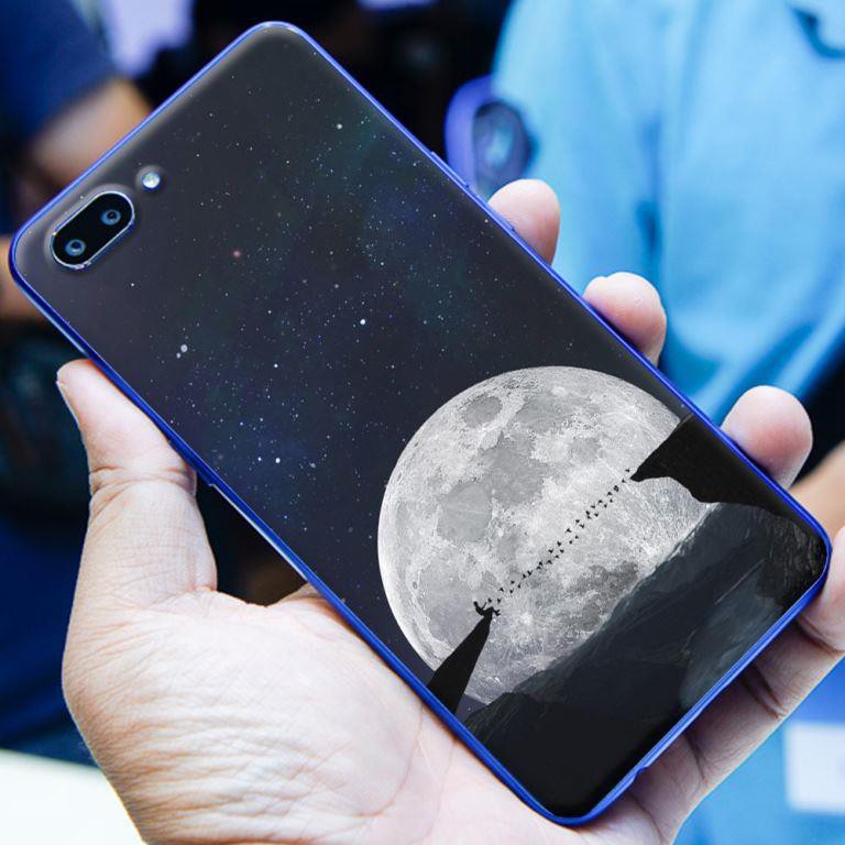 Ốp Lưng Oppo Realme C1 - Oppo A3S - Moon