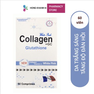 Viên uống trắng da Collagen + GC Glutathione 60 viên