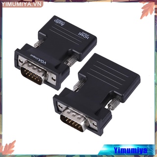 Đầu chuyển cổng HDMI sang VGA kèm bộ chuyển đổi âm thanh hỗ trợ 1080P