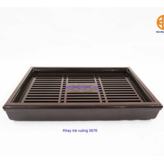 Khay trà giả gỗ nhựa việt nhật