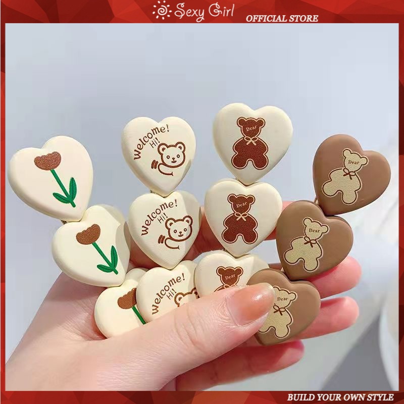 Dây buộc tóc hình gấu đáng yêu kiểu Hàn thời trang dành cho nữ