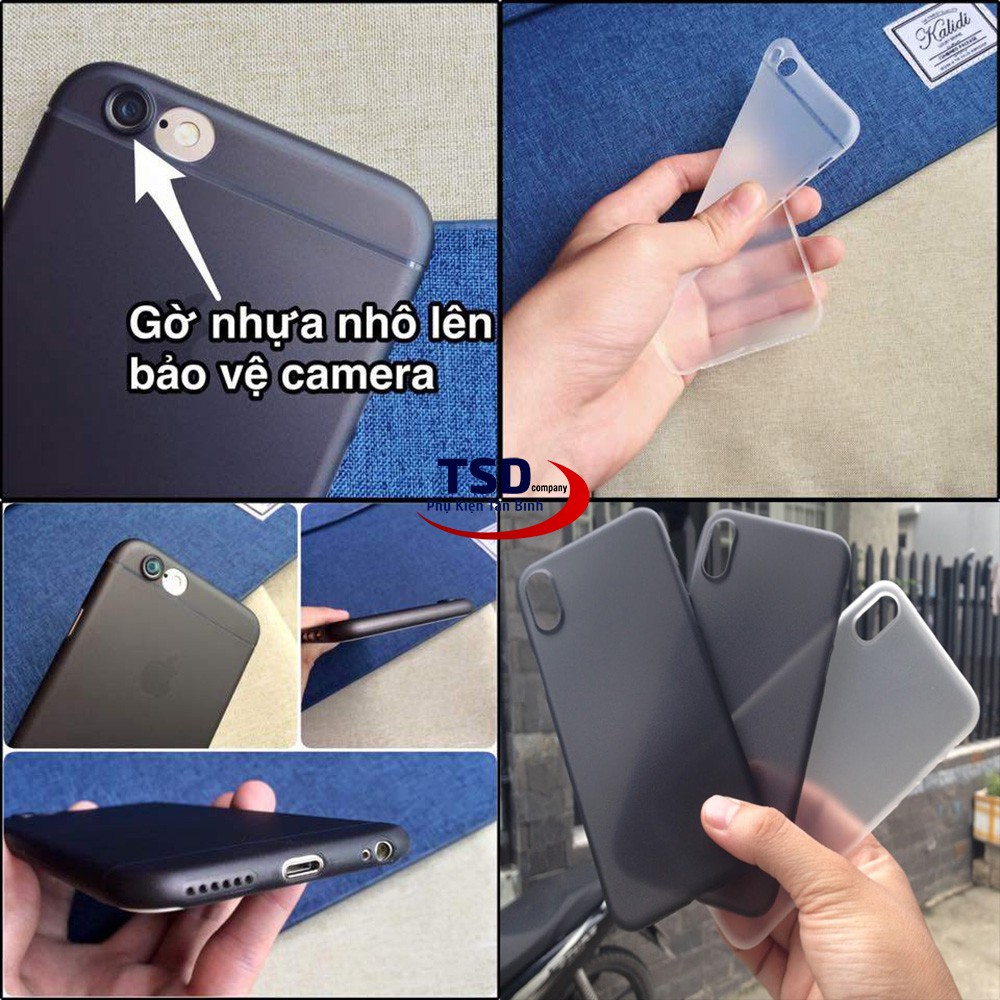 [ELMT20K Hoàn 20K Xu] Ốp Lưng iPhone Trong Nhám UniBody Siêu Mỏng