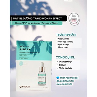 Mặt nạ giấy chăm sóc da Wonjin Effect