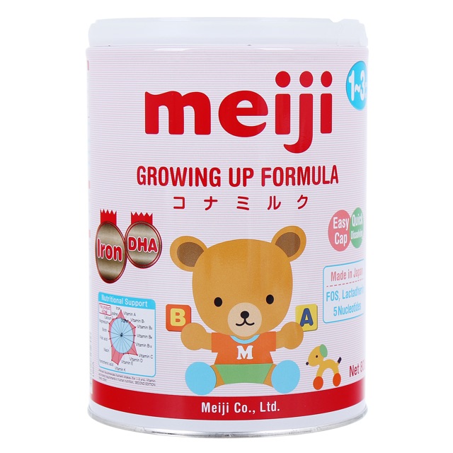 Sữa meiji meji nhập khẩu 1-3 tuổi lon 800g