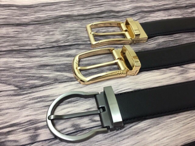 THẮT LƯNG KHOÁ KIM, Dây nịt Khoá Mạ Đồng, Dây Da PU cao cấp dài 110cm