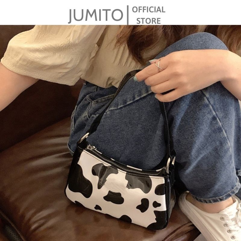Túi xách nữ kẹp nách bò sữa đeo vai hàng Quảng Châu thời trang JUMITO 3023141418