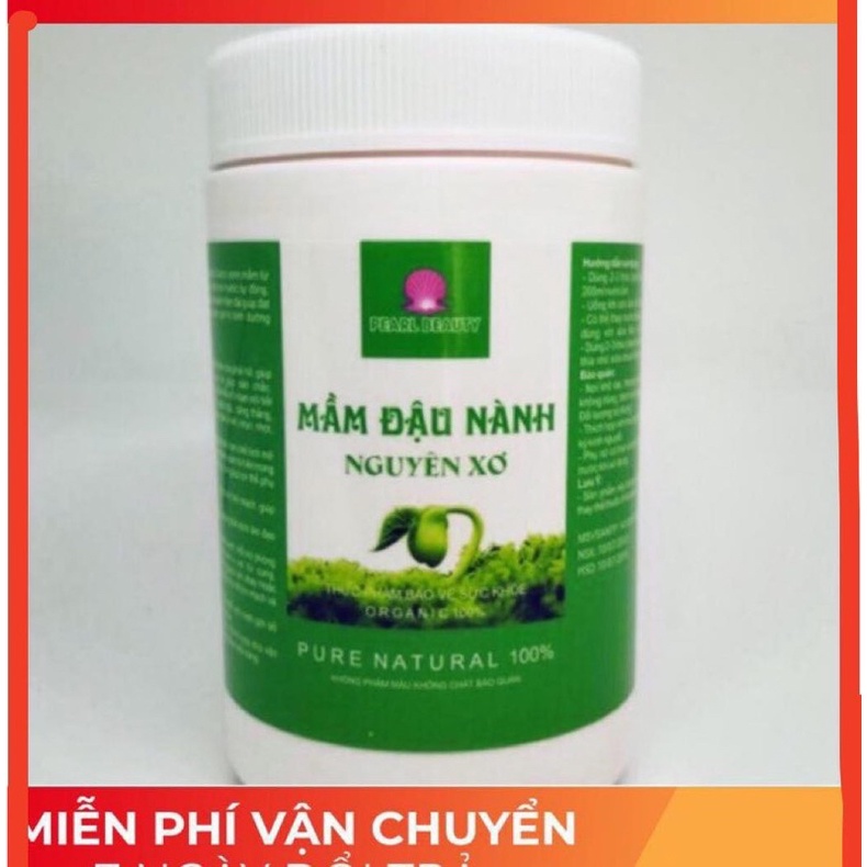 Mầm đậu nành nguyên sơ nguyên chất 100%