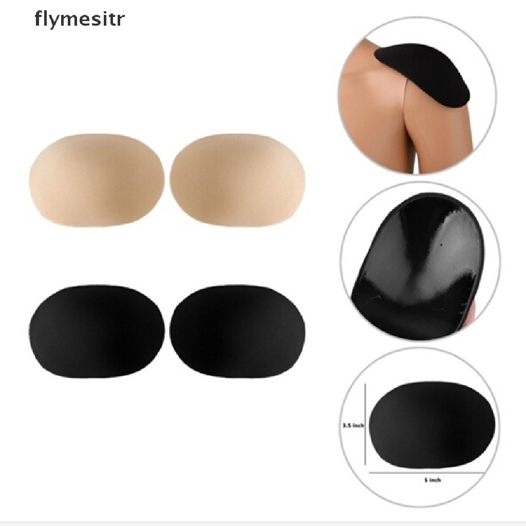 [flymesitr] 2Pcs Silicone Shoulder Pads Push-up Enhancer Invisible Breathable Pads New .