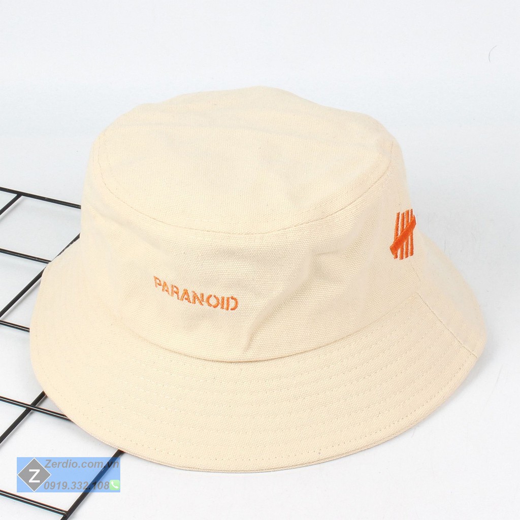 Mũ bucket rộng vành PARANOID đẹp, chất liệu cao cấp cho cả nam và nữ