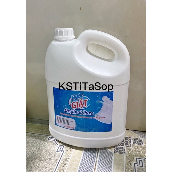 Nước giặt Original Pure Không Mùi Không Hương cho Da nhạy cảm, cho người dị ứng mùi hương (bình 4kg) siêu rẻ an toàn