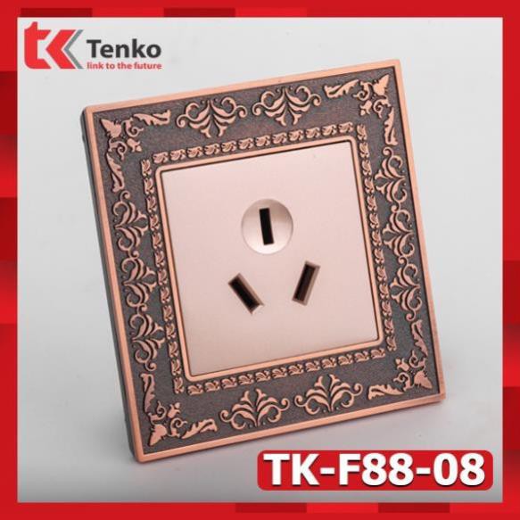 Ổ Cắm Điện Chống Giật Mạ Đồng Cao Cấp Chuẩn Úc TK-F88-08