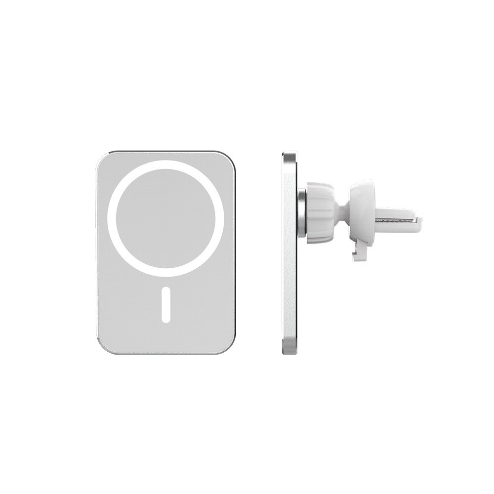 Bộ sạc không dây 15W có nam châm hút gắn trên xe hơi thích hợp cho iPhone 12 12 Pro Max 12 Mini