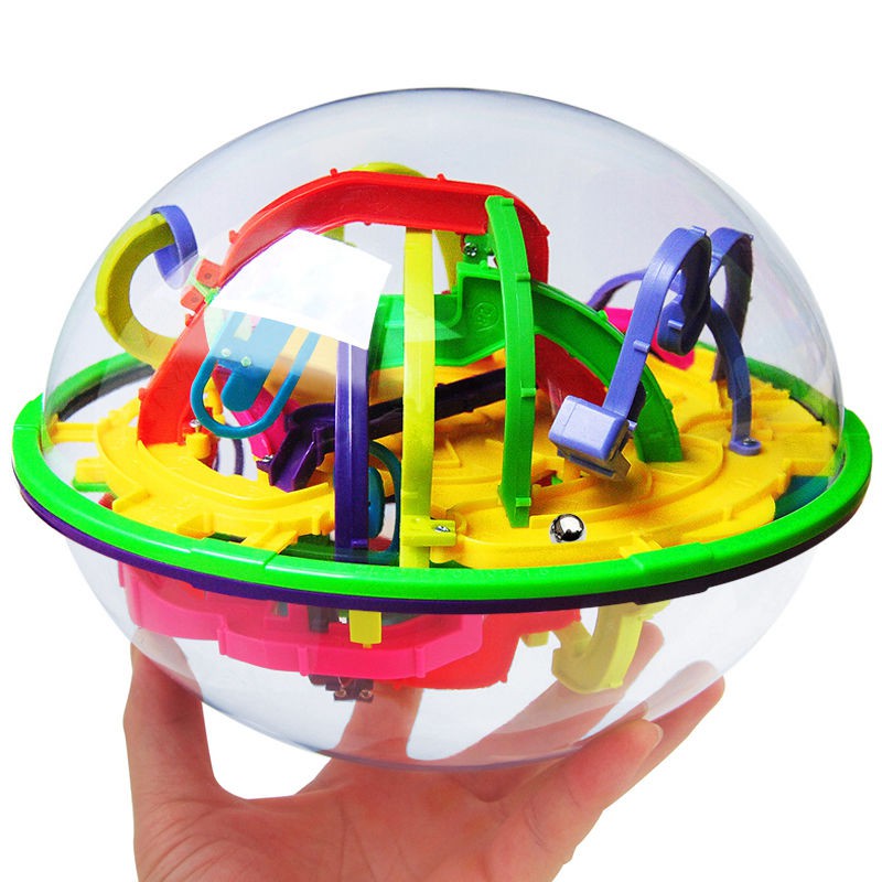 ❄Bóng mê cung 3D 3D, cấp độ lớn 100-299, chuyền nâng cao, trí tuệ thần kỳ, đồ chơi giáo dục trẻ em