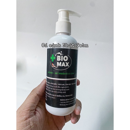BIO MAX KHỬ ĐỘC DIỆT KHUẨN HỒ CÁ 250ML