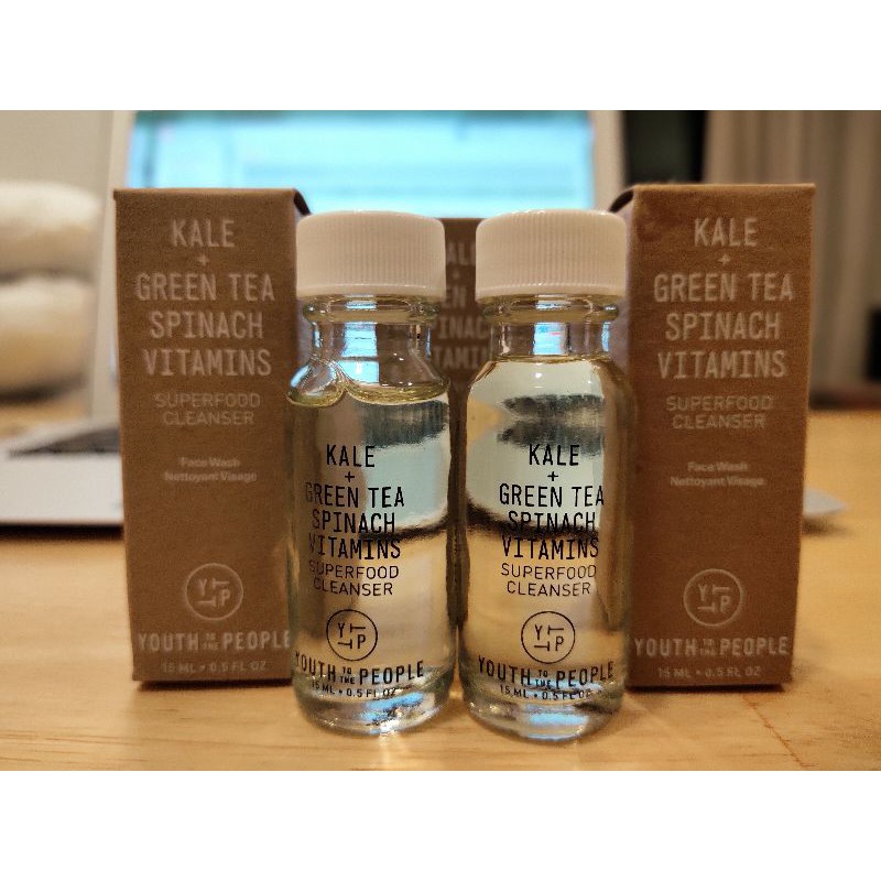 Sữa rửa mặt Kale + Green Tea +Spinach Superfood Antioxidant Cleanser - Youth to the people