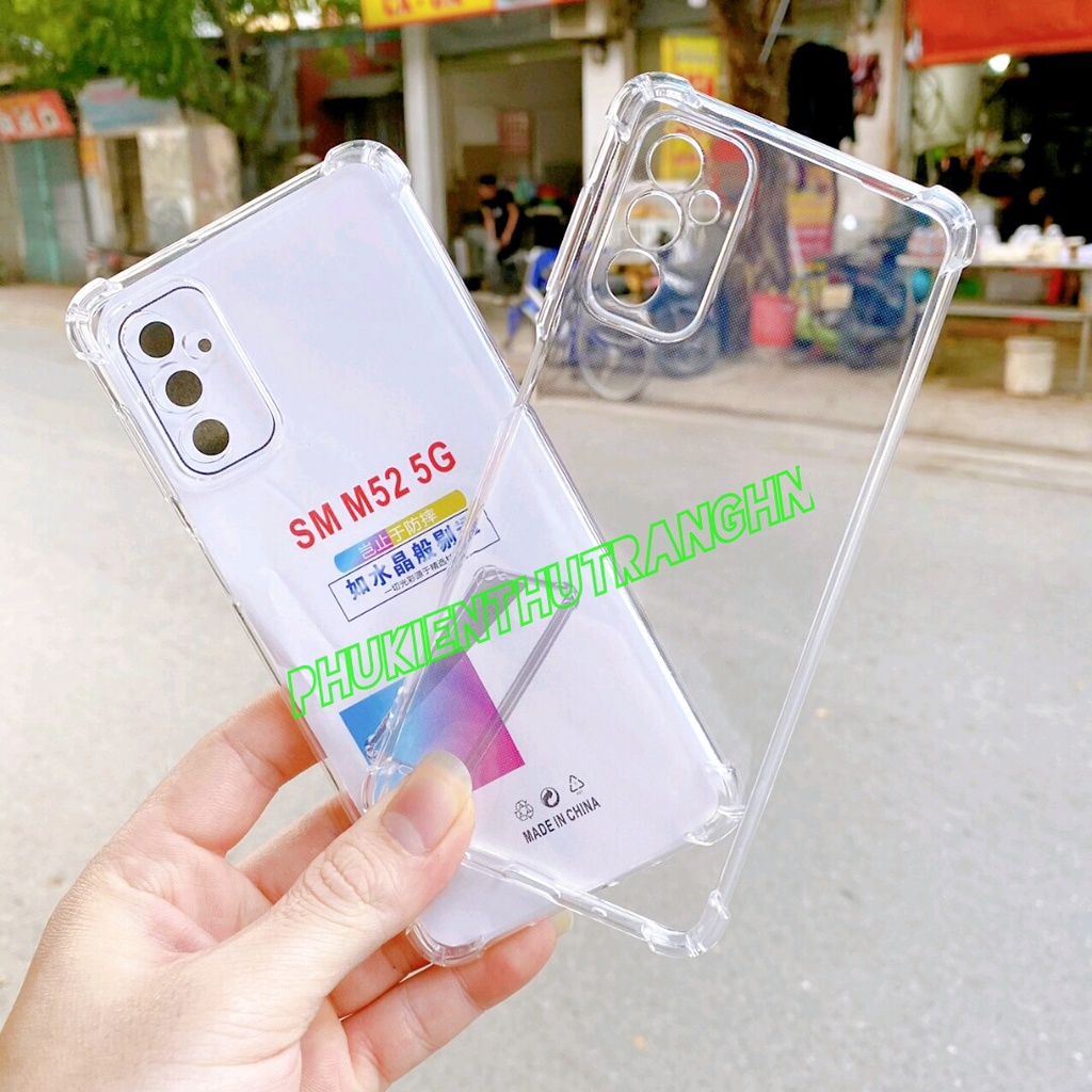 Ốp chống sốc Samsung M51 - M52 5G - M23 5g có gờ 4 góc bảo vệ máy, hàng dày loại 1- chống sốc chống va đập