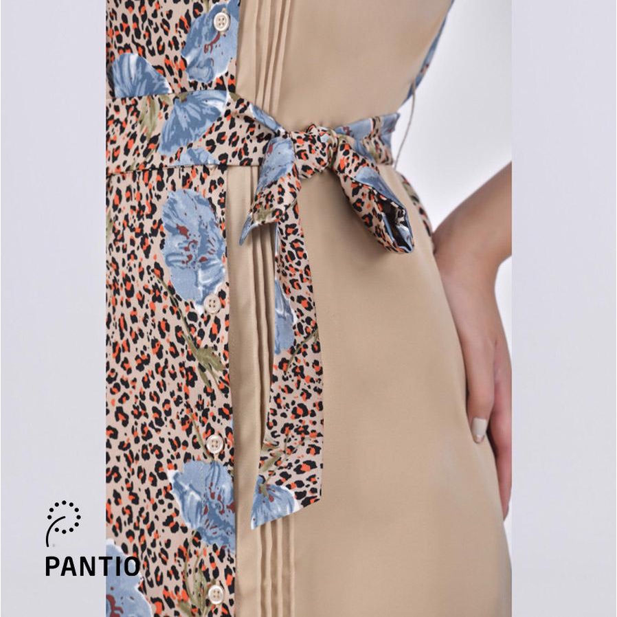 FDC32986 - ĐẦM CÔNG SỞ ngắn tay hoạ tiết - PANTIO