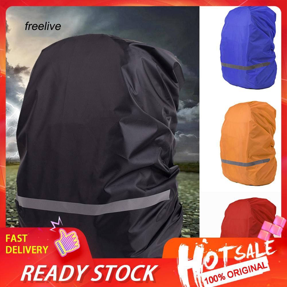 FLE Outdoor Travel Reflective Night Safety Backpack Rain Cover Waterproof Protector