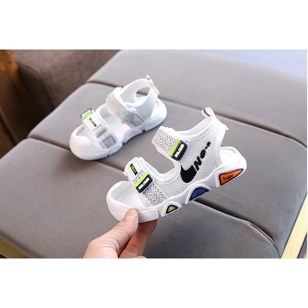 Giày sandal cao cấp có đèn cho bé trai 1-3 tuổi. 3-6 tuổi. 7-12 tuổi. 13-16 tuổi.  Baby link