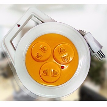 Ổ CĂM ĐIỆN XOAY TRÒN 3 LỔ CẮM, DÂY 8 MÉT