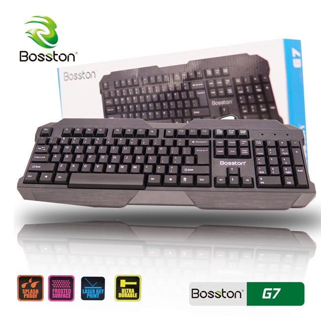 Bàn phím Keyboard  BOSSTON - VISION G7 USB. Vi Tính Quốc Duy
