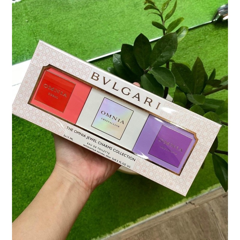 JUiCY♡︎ SET nước hoa Bvlgari The Omnia Jewel Charms Collection dành cho Nữ