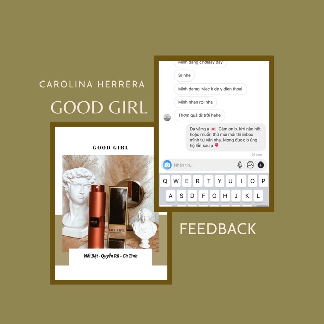 Nước Hoa Mini 20ml 𝐆𝐨𝐨𝐝 𝐆𝐢𝐫𝐥 | BigBuy360 - bigbuy360.vn