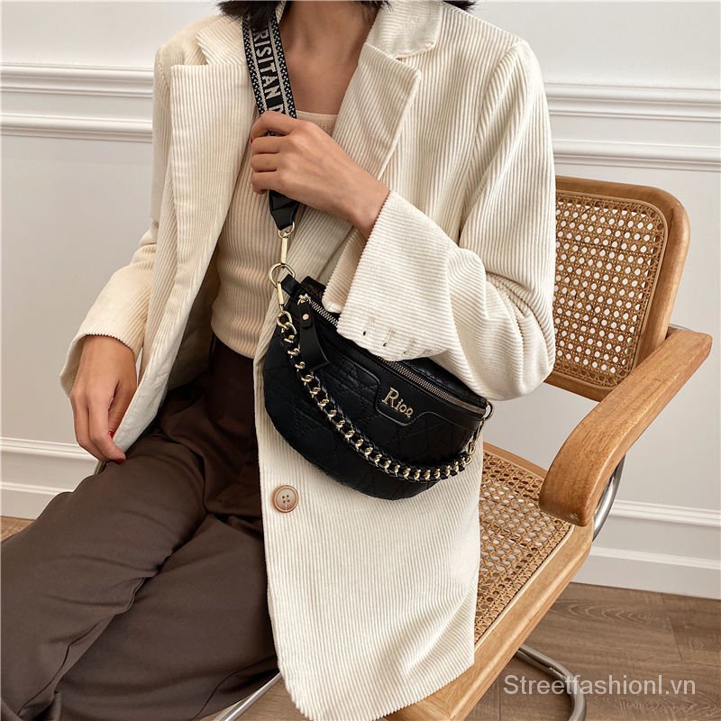 Túi đeo chéo trước ngực phong cách phương Tây thời trang dành cho nữ S2021 8a4m