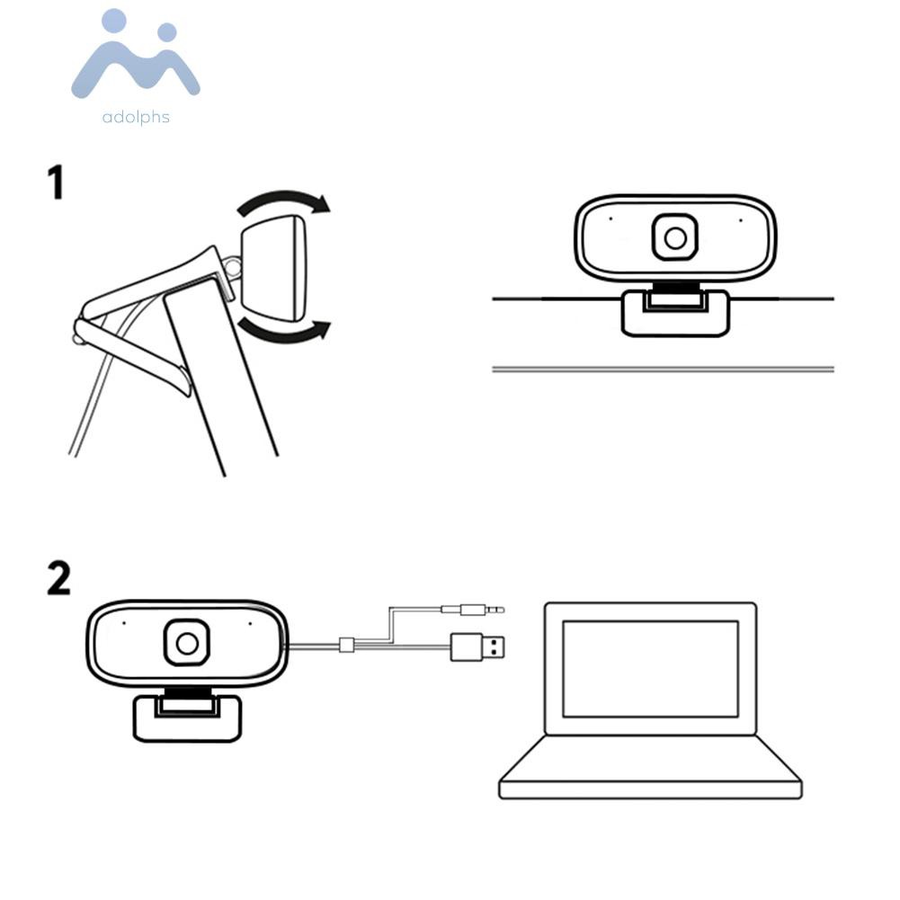 Webcam Adolphs 720p Hd Cổng Usb | BigBuy360 - bigbuy360.vn