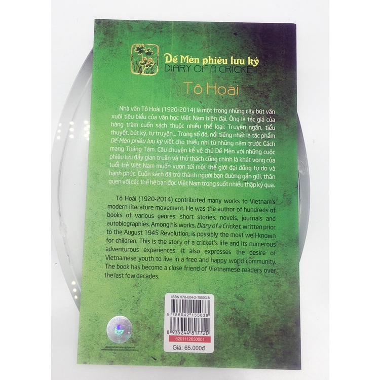Sách Dế Mèn Phiêu Lưu Ký