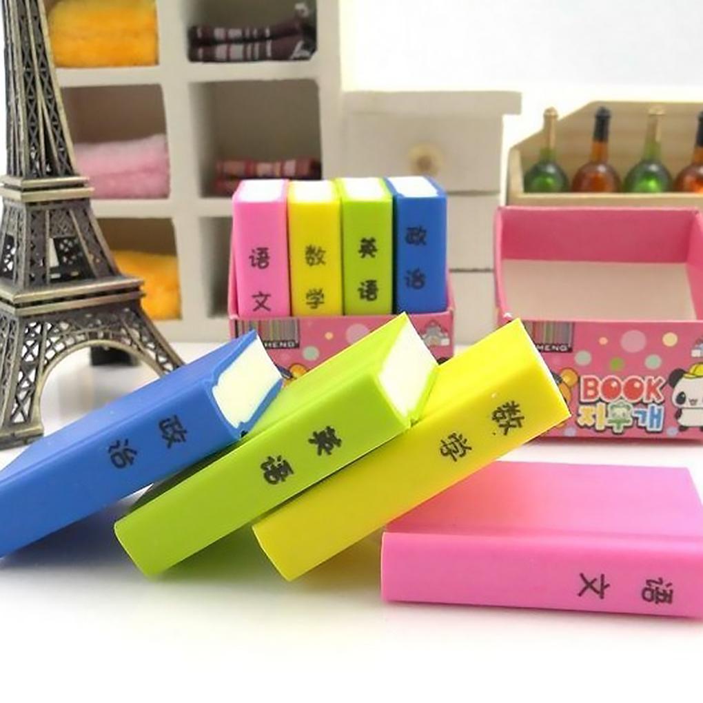 Set 4 Gôm Tẩy Hình Hoạt Hình Đáng Yêu