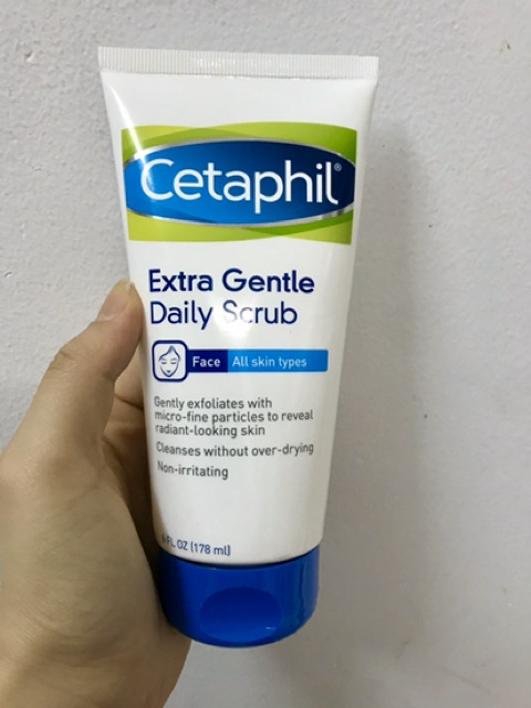 Sữa rửa mặt Cetaphil Extra Gentle Daily Scrub 178ml