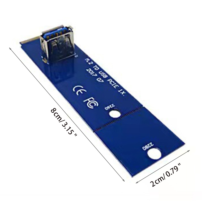 Card Chuyển Đổi PCI-E 1x Sang 16x Bitcoin Lite Từ M 2 Sang USB 3 0 M2 Cho M
