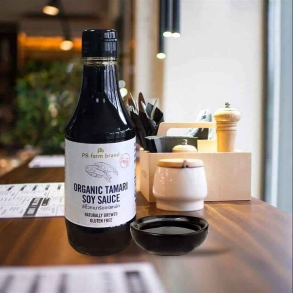 Nước tương tamari hữu cơ PBFarm 200ml