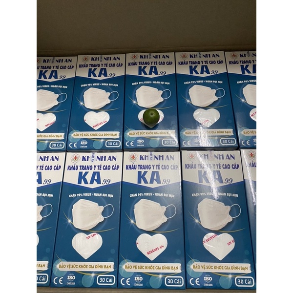 Khẩu Trang 3d, Kf94 Khánh An. Hộp 30 cái